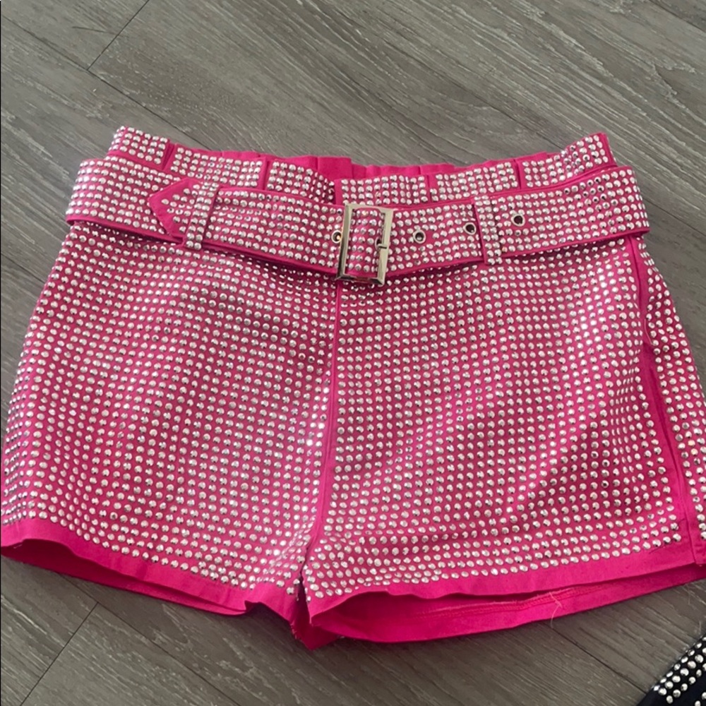 Rhinestone shorts